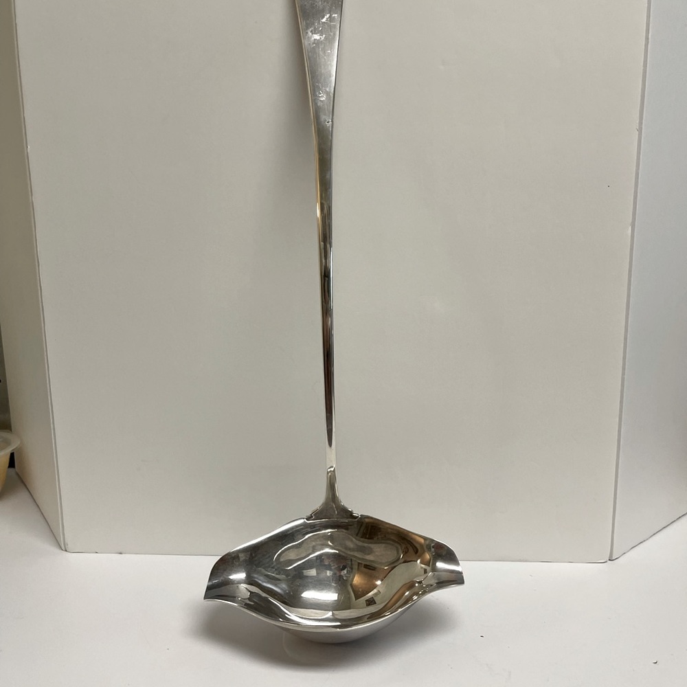Wallace Silver Plate Punchbowl Ladle Harvest pattern